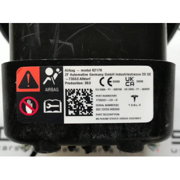Подушка безпеки в кермо Highland (EU) 1735351-C9-D