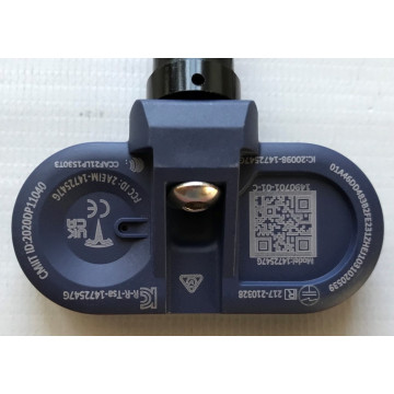 Датчик давления в шинах TPMS 433 MHz с гильзой в сборе, чёрный 1490701-01-В