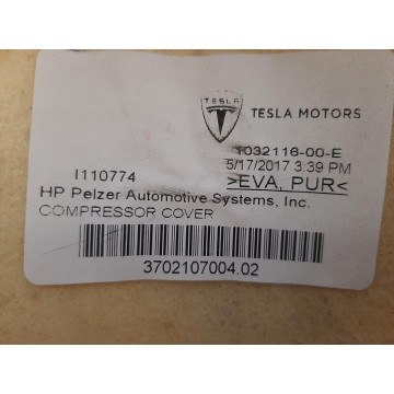 2 Кожух компресора кондиціонера 1032116-00-E для електромобіля Tesla Model S після 2016 на сайті dk-parts.com.ua 2 Кожух компресора кондиціонера 1032116-00-E